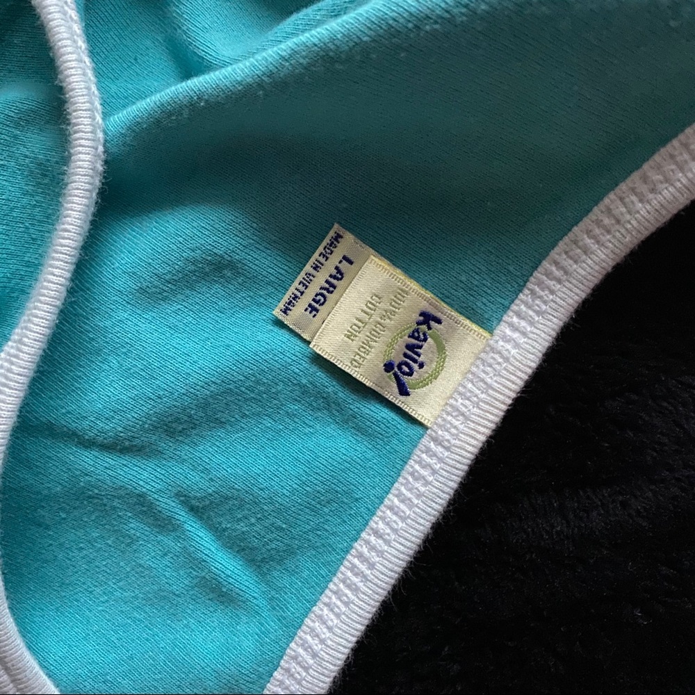Cyan y2k Style Tank Top - Picture 4 of 4